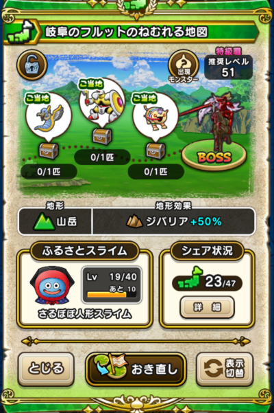 �y�����n�z�򕌂̃t���b�g�̂˂ނ��n�}